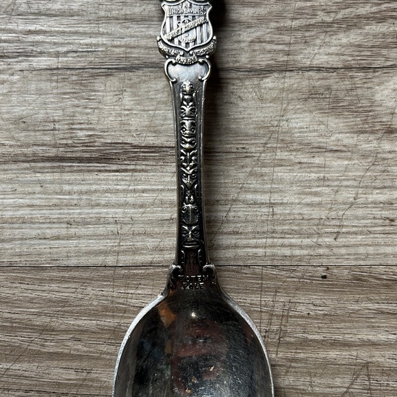 Seattle Union Savings Trust Company Antique Silver Plated Spoon - Picture 2 of 7